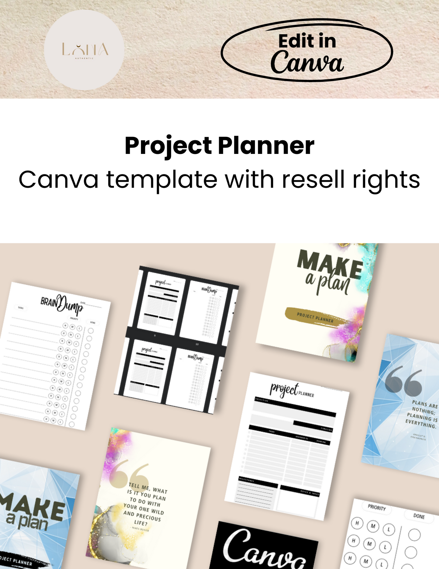 Project Planner Template